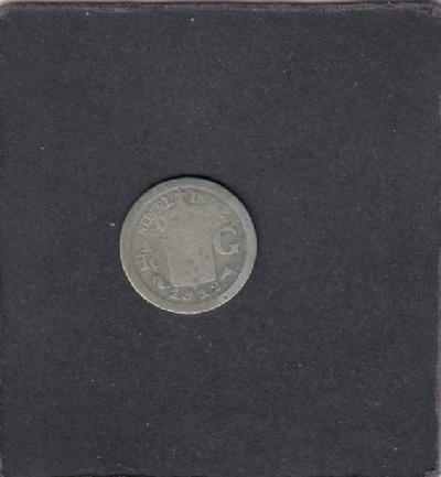 Beschrijving: 1/10 Gulden  